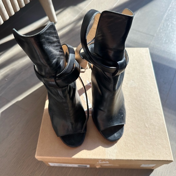 Christian Louboutin Hippik Napa Red Sole Sandal - Picture 10 of 12